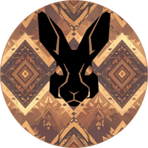 Five Wild Hares Logo